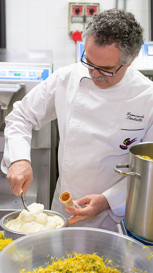 Giancarlo Timballo Gelateria Timballo Fiordilatte Udine