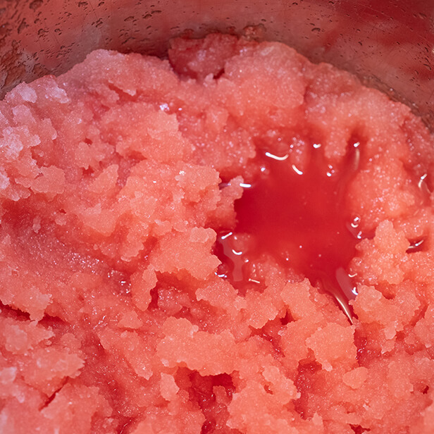 Granita di frutta fresca Gelateria Timballo Fiordilatte Udine